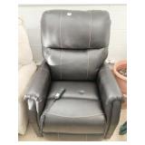 LEATHER UPHOLSTERED POWERLIFT CHAIR BY HHC LOOKS