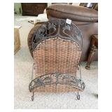 CAST IRON LOG HOLDER