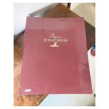 SCRAP BOOK INCLUDES ARTIST PAPER 23 X 17.5