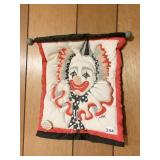 CLOWN WALL HANGING & ITALIAN PIN