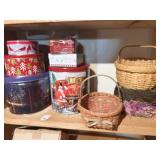 BAKING TINS AND BASKETS