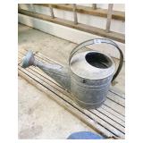 LARGE 20 INCH GALVANIZED WATERING CAN