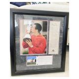 TIGER WOODS UPPER DECK COLLECTABLES SCORE CARD