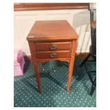 TWO DRAWER SIDE STAND