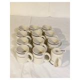 12 MUGS HOMER LAUGHLIN
