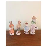 4 FIGURINES MADE IN OCCUPIED JAPAN