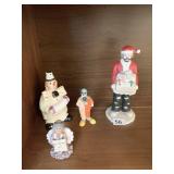 FLAMBRO EMMETT KELLY COLLECTION CLOWN FIGURINE, &