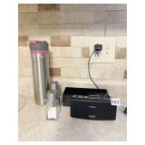 I HOME MODEL IBT34 SPEAKER, SALT & PEPPER