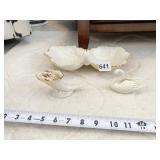LENOX CONDIMENT DISH, TOOTHPICK HOLDER, SWAN