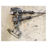 TWO USED DISTRIBUTORS WITH VACUUM ADVANCE BRAKE