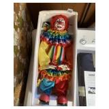 DYNASTY DOLL COLLECTION INBOX RUFFLES THE CLOWN