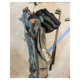 GOLF BAG BY PING AND T TWO PING CLUBS NUMBER I 2