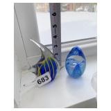 GLASS FISH - THE SHELL MAN & GES BLUE WHITE PAPER