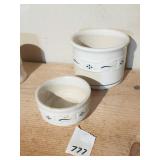 TWO LONGABERGER SERVING PIECES