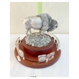 FRANKLIN MINT BUFFALO NICKELS CRYSTAL COLLECTION