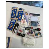 PENCILS 4 BOXES, CALCULATOR, ERASERS, ETC.