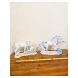 PRINCETON GALLERY FINE PORCELAIN UNICORNS, LOVES