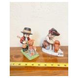 2 FRANKLIN PORCELAIN DEBBIE BELL JARRATT