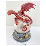 BRADFORD EXCHANGES DRAGONS KEEP LIGHT UP MERCURY