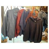 JACKETS, HOODIES 3 X HABBAND AND OTHERS