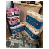 PAPER TOWELS AND TOILET PAPER