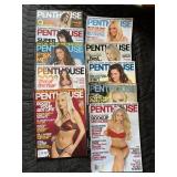 PENTHOUSE GROUP OF 10 MAGAZINE 2008, 09, 10