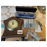 POCKET KNIFE, CLOCK, REPAIR PARTS