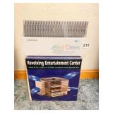 NEW MEMOREX JEWEL CASE PACK OF 25 AND REVOLVING