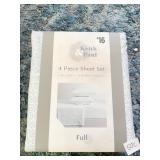 4 PIECE NEW FULL SIZE SHEET SET