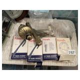 DRAPERY HOOKS, HARDWARE