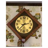 MCM SETH THOMAS WALL CLOCK