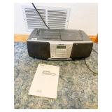 SONY CD RADIO CASSETTE RECORDER WITH MANUAL