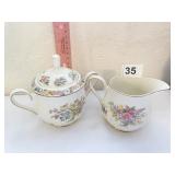 LENOX THE CONSTITUTION CREAMER/SUGAR LT. EDITION