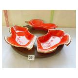 CALIFORNIA ORIGINAL BURNT ORANGE 3PC. TOP LAZY