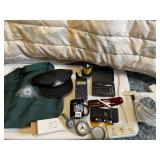 COMPASS, MANICURE SET, SUNGLASSES, PICTURE FRAME