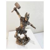 THE GOD OF THUNDER SCULPTURE