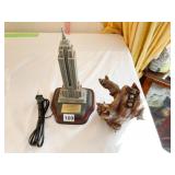 BATTERY OP LIGHTED EMPIRE STATE BUILDING FRANKLIN