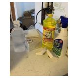 CLEANING PRODUCTS, TILES ETC.