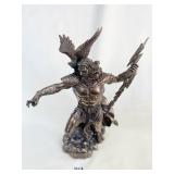 ZEUS HOLDING THUNDER BOLT FIGURE