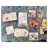 MUSIC CDS INCLUDING SEALED 100 COUNTRY HITS BOX