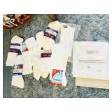 NEW SOCKS INCLUDING DIABETIC AND HANKIES