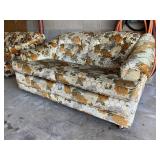 MCM FLORAL SOFA 62" X 35" X 28"