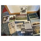 SPORTS NEWSPAPER CLIPPINGS, ETC.