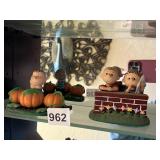 THE DANBURY MINT "PUMPKIN PATCH" & CHARLIE BROWN