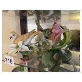 2 LENOX FIGURINES MAGNIFICENT HUMMINGBIRD 1992 &