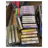COUNTRY, OLDIES AND ROCK CASSETTE TAPES