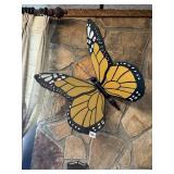 15" D BUTTERFLY YELLOW AND BLACK