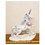 PRINCETON GALLERY FINE PORCELAIN UNICORN,