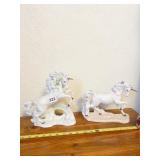 PRINCETON GALLERY FINE PORCELAIN UNICORNS, LOVES