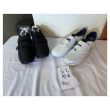 SIZE 10 1/2 NEW TWO PAIRS OF SHOES BY DUKE WITH